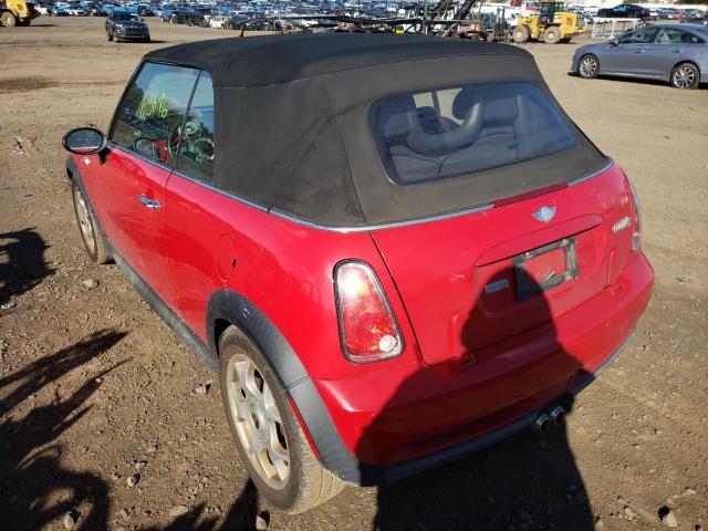 Photo 3 from auction – 2007 MINI COOPER S with VIN WMWRH33567TL95753