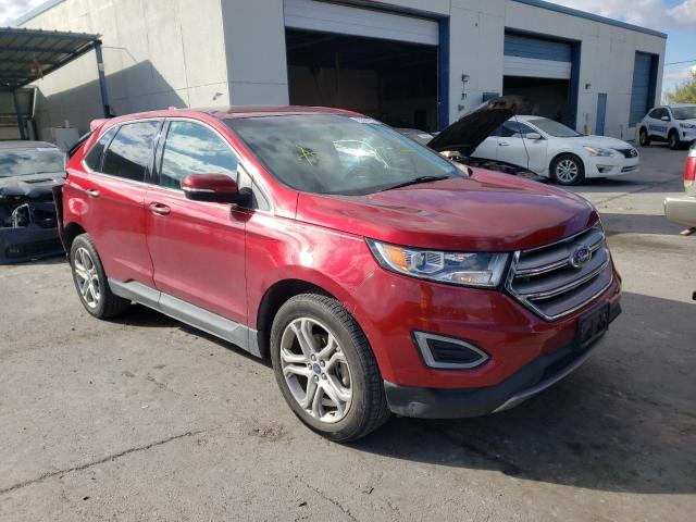 FORD EDGE TITAN 2017 with VIN 2FMPK3K92HBB60053 - Photo from auction