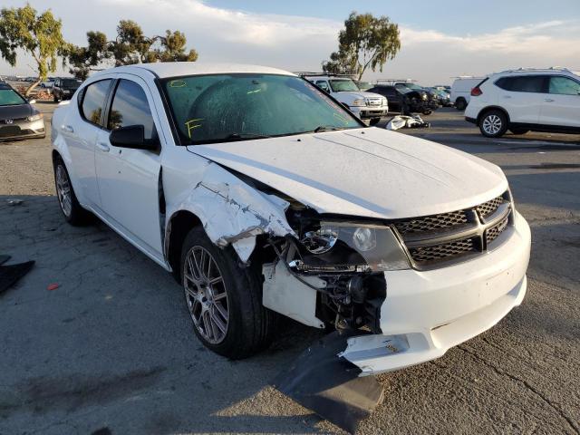 DODGE AVENGER SE 2013 with VIN 1C3CDZAG8DN748994 - Photo from auction