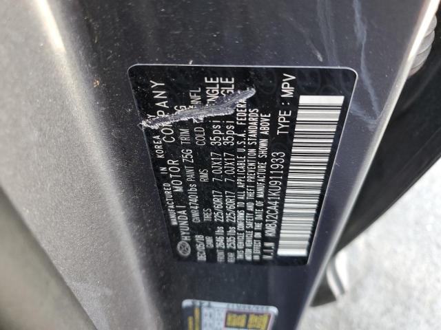 Photo 10 from auction – 2019 HYUNDAI TUCSON SE with VIN KM8J2CA41KU911933