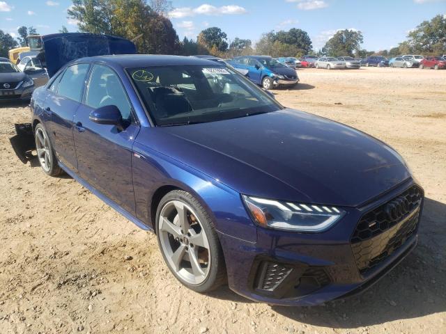 AUDI A4 PREMIUM 2021 with VIN WAUEAAF48MA033165 - Photo from auction