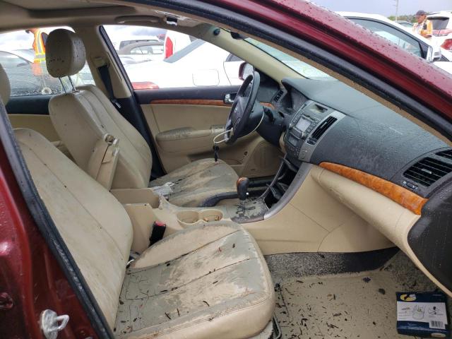 Photo 5 from auction – 2010 HYUNDAI SONATA SE with VIN 5NPEU4ACXAH609644