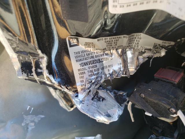 Photo 10 from auction – 2011 CHEVROLET TRAVERSE L with VIN 1GNKVGED2BJ203913