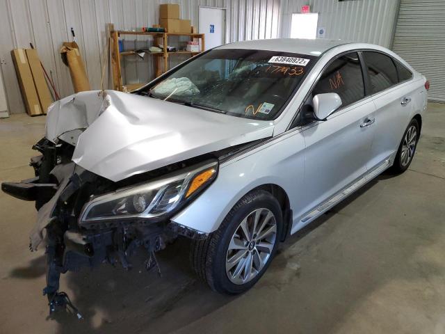 Photo 2 from auction – 2015 HYUNDAI SONATA SPO with VIN 5NPE34AF8FH177933