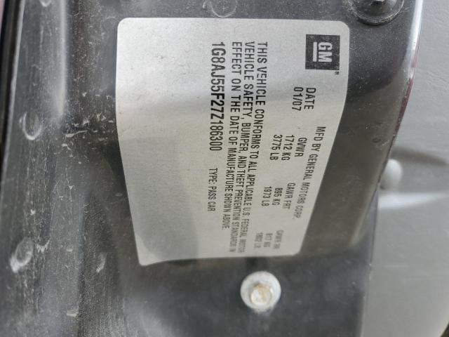 Photo 10 from auction – 2007 SATURN ION LEVEL with VIN 1G8AJ55F27Z186300