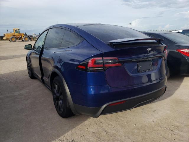 Photo 3 from auction – 2022 TESLA MODEL X with VIN 7SAXCAE52NF345767