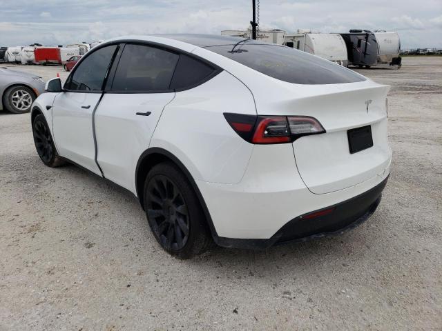 Photo 3 from auction – 2020 TESLA MODEL Y with VIN 5YJYGDEE5LF039215