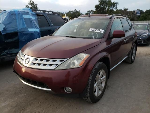 Photo 2 from auction – 2007 NISSAN MURANO SL with VIN JN8AZ08T77W505845