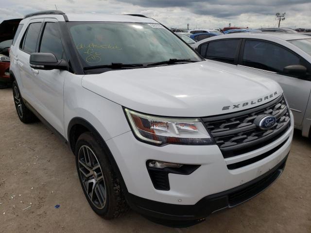 FORD EXPLORER X 2019 with VIN 1FM5K7D82KGA58416 - Photo from auction