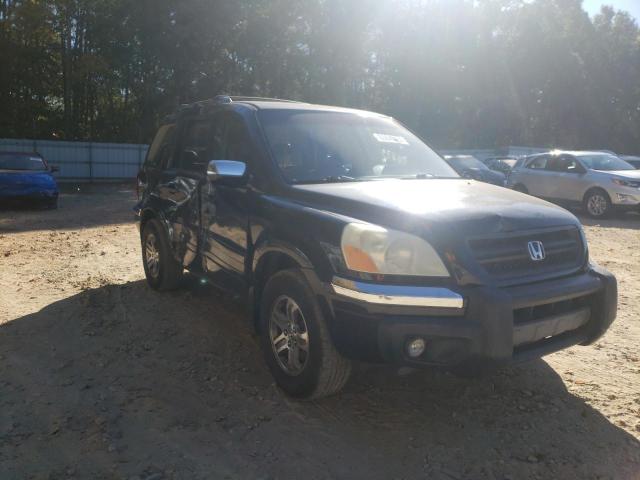HONDA PILOT EXL 2003 with VIN 2HKYF185X3H520110 - Photo from auction
