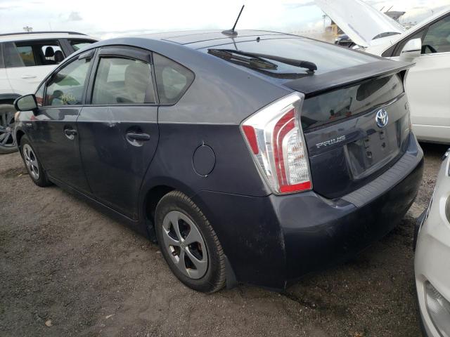 Photo 2 from auction – 2012 TOYOTA PRIUS with VIN JTDKN3DU5C1495061