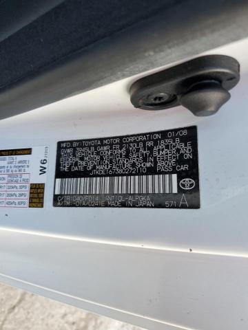 Photo 10 from auction – 2008 TOYOTA SCION TC with VIN JTKDE167380272110