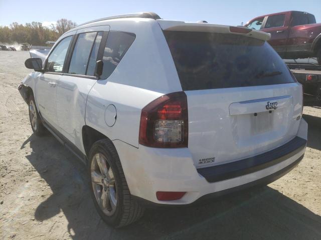 Photo 3 from auction – 2014 JEEP COMPASS LA with VIN 1C4NJCEBXED850281