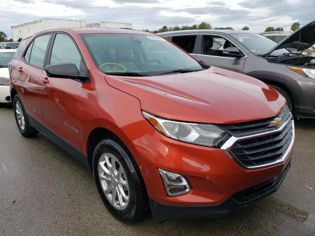 CHEVROLET EQUINOX LS 2020 with VIN 2GNAXHEV4L6231201 - Photo from auction