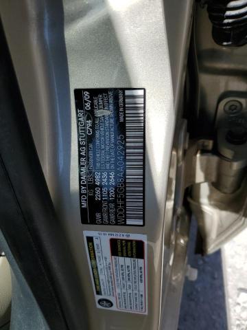 Photo 10 from auction – 2010 MERCEDES-BENZ E 350 with VIN WDDHF5GB8AA042925