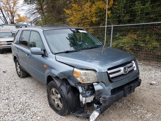 Photo 1 from auction – 2006 HONDA PILOT EX with VIN 2HKYF18516H552366