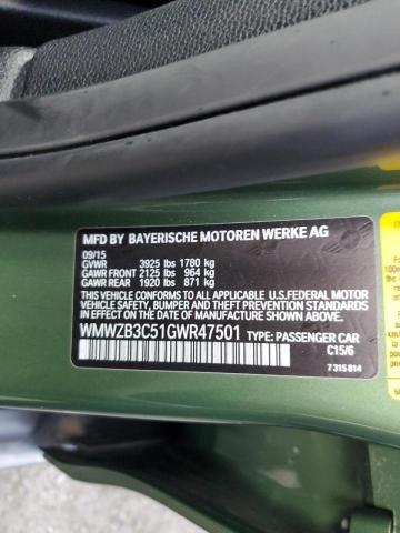 Photo 10 from auction – 2016 MINI COOPER COU with VIN WMWZB3C51GWR47501