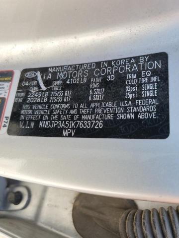 Photo 10 from auction – 2019 KIA SOUL + with VIN KNDJP3A51K7633726