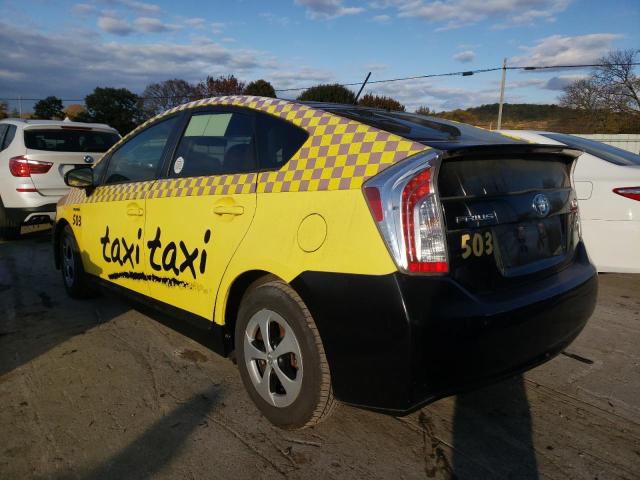 Photo 3 from auction – 2014 TOYOTA PRIUS with VIN JTDKN3DU2E0356868