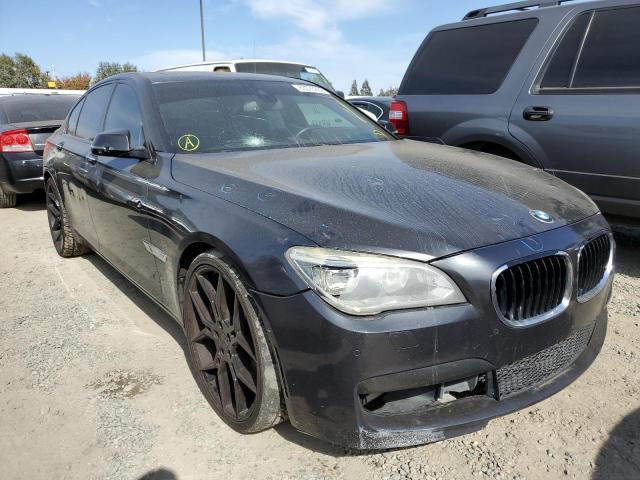 BMW 750 I 2013 with VIN WBAYA8C55DD227718 - Photo from auction