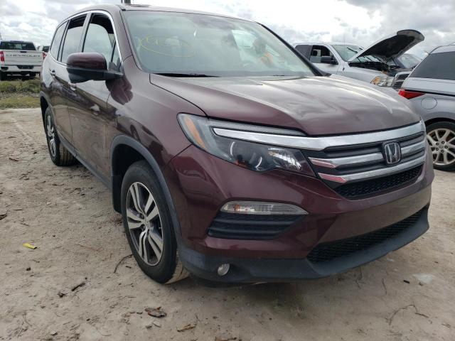 Photo 1 from auction – 2016 HONDA PILOT EXL with VIN 5FNYF5H65GB046667