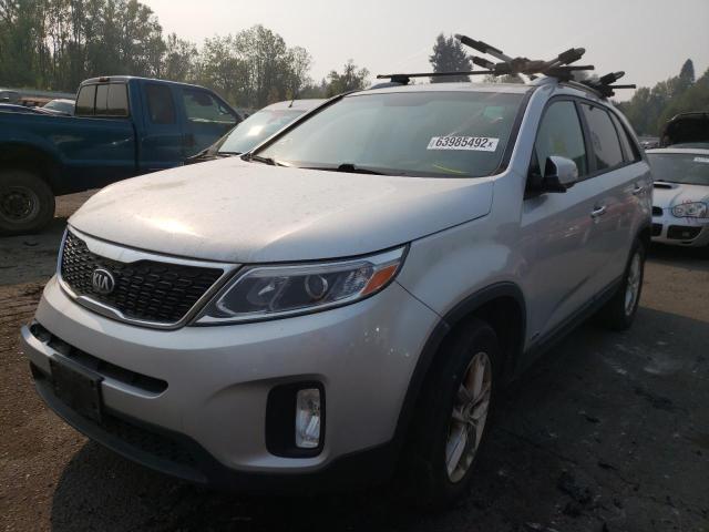 Photo 2 from auction – 2014 KIA SORENTO LX with VIN 5XYKTCA64EG476113