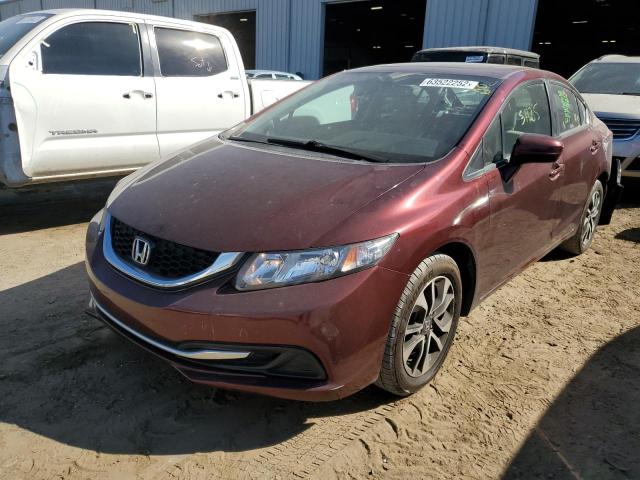 Photo 2 from auction – 2015 HONDA CIVIC EX with VIN 19XFB2F83FE089575