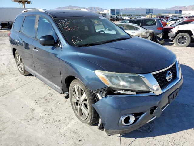 NISSAN PATHFINDER 2013 with VIN 5N1AR2MN6DC655839 - Photo from auction