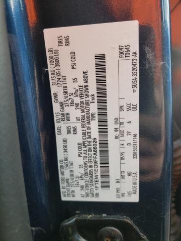 Photo 10 from auction – 2015 FORD F150 SUPER with VIN 1FTEW1EG9FFA86026