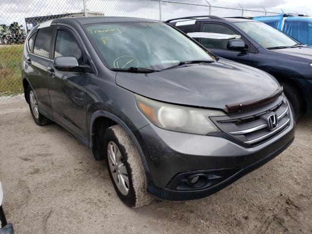 HONDA CR-V EX 2014 with VIN 5J6RM4H53EL008385 - Photo from auction