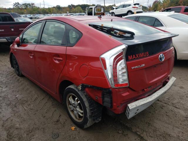 Photo 3 from auction – 2013 TOYOTA PRIUS with VIN JTDKN3DU2D5635738