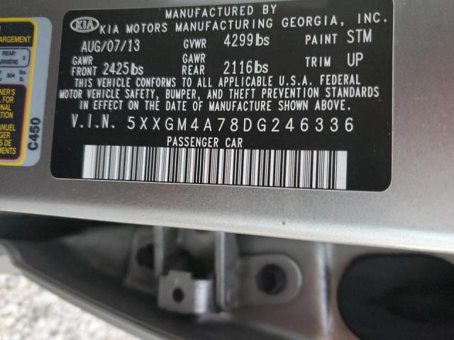 Photo 10 from auction – 2013 KIA OPTIMA LX with VIN 5XXGM4A78DG246336