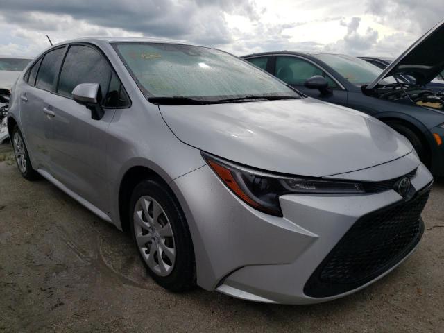 TOYOTA COROLLA LE 2020 with VIN JTDEPRAE4LJ004745 - Photo from auction