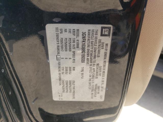 Photo 10 from auction – 2008 CHEVROLET SUBURBAN K with VIN 3GNFK16388G199339