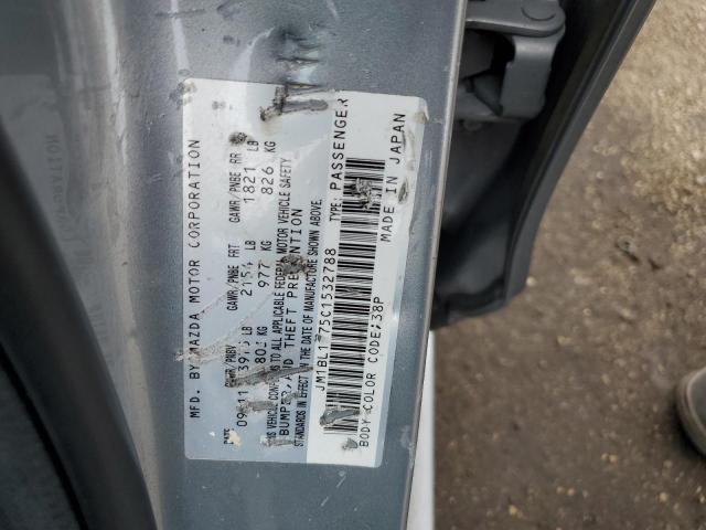 Photo 10 from auction – 2012 MAZDA 3 I with VIN JM1BL1V75C1532788
