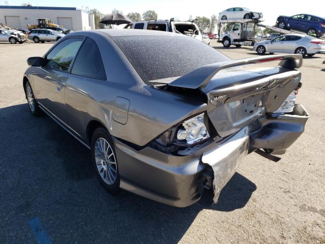 Photo 3 from auction – 2005 HONDA CIVIC EX with VIN 1HGEM229X5L007322