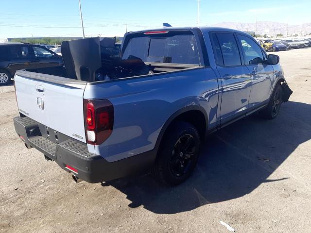 Photo 4 from auction – 2022 HONDA RIDGELINE with VIN 5FPYK3F81NB029051