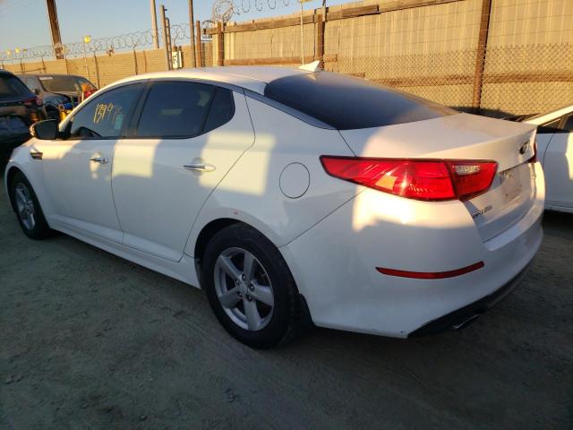 Photo 2 from auction – 2014 KIA OPTIMA LX with VIN 5XXGM4A72EG328175
