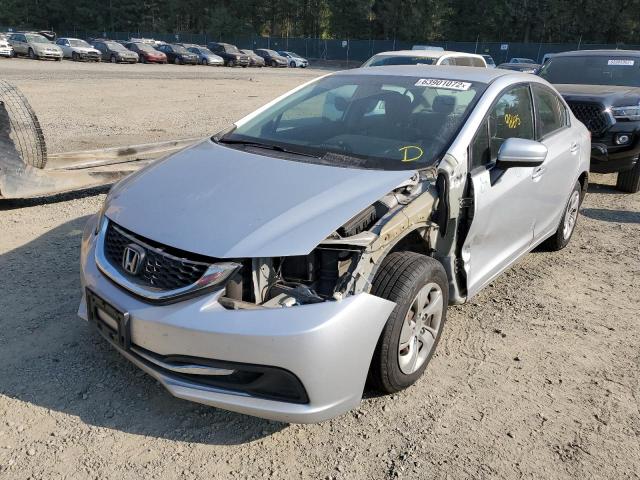 Photo 2 from auction – 2015 HONDA CIVIC LX with VIN 2HGFB2F51FH531233