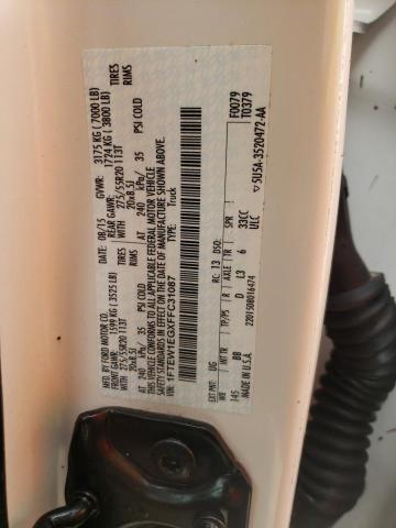 Photo 10 from auction – 2015 FORD F150 SUPER with VIN 1FTEW1EGXFFC31087