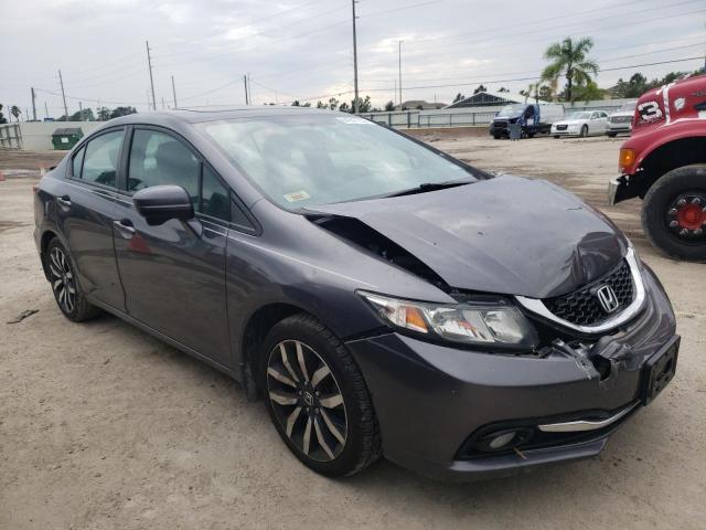 HONDA CIVIC EXL 2015 with VIN 19XFB2F92FE056253 - Photo from auction