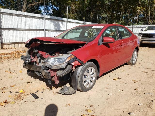 Photo 2 from auction – 2014 TOYOTA COROLLA L with VIN 5YFBURHE5EP122061