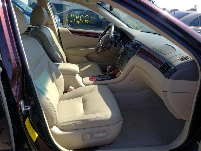 Photo 5 from auction – 2004 LEXUS ES 330 with VIN JTHBA30G540004232