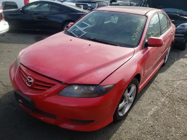 Photo 2 from auction – 2005 MAZDA MAZDA6 with VIN 1YVHP84D555M07472