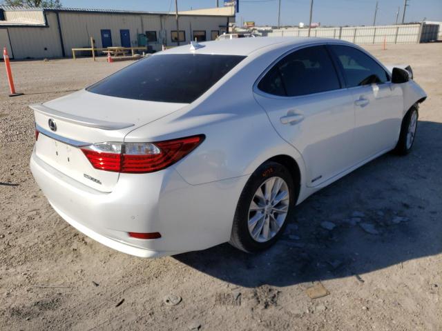Photo 4 from auction – 2013 LEXUS ES 300H with VIN JTHBW1GG0D2027174