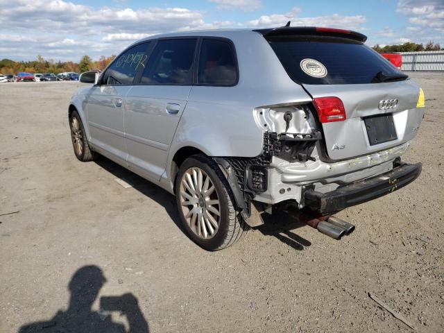 Photo 3 from auction – 2007 AUDI A3 2.0 PRE with VIN WAUNF78P37A104434