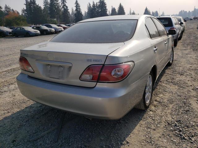 Photo 4 from auction – 2004 LEXUS ES 330 with VIN JTHBA30G645034181