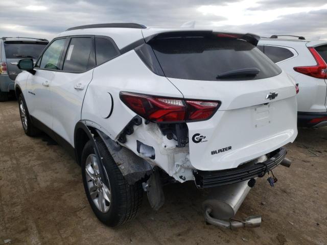 Photo 2 from auction – 2020 CHEVROLET BLAZER 2LT with VIN 3GNKBCRS3LS681509