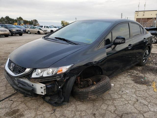 Photo 2 from auction – 2013 HONDA CIVIC LX with VIN 19XFB2F54DE098059