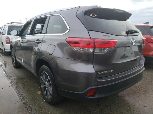 Photo 3 from auction – 2018 TOYOTA HIGHLANDER with VIN 5TDKZRFH6JS539172